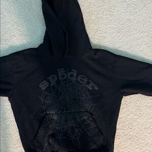 Black phantom sp5der hoodie size m
